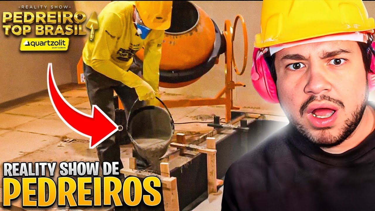 UM REALITY SOBRE PEDREIROS! - React Pedreiro Top Brasil