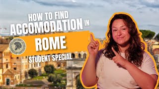 How to find ERASMUS ACCOMMODATION in ROME