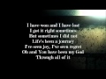 Colton Dixon - Through All of It [Lyrics] [HD] 