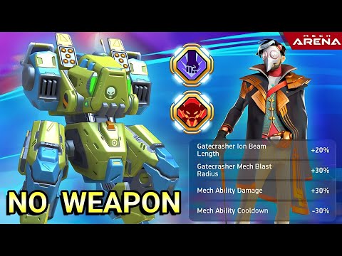 Gatecrasher Without Weapon - Mech Arena - New Mech