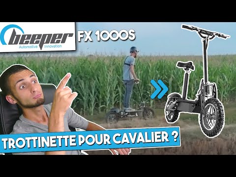 BEEPER FX1000S LA TROTTINETTE IDÉAL POUR CAVALIER ?