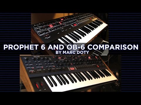 09-The DSI/Oberheim OB-6: Prophet 6 Comparison- Dual Sound Creation