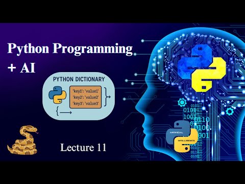 Lecture 11 Python Dictionary Data Structure And Algorithms Python Tutorial Python Tutorial