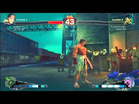 SSF4 Rank Match  gameinn (RY)  vs  FunkySinger (DI)