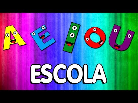 AEIOU ESCOLA -  CRIANÇAS INTELIGENTES - A E I O U - JP KIDS