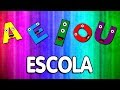 AEIOU ESCOLA CRIANÇAS INTELIGENTES A E I O U JP KIDS