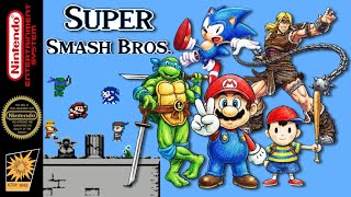 Super Smash Bros. 8-bit - Hack of Super Tilt Bro. [NES]