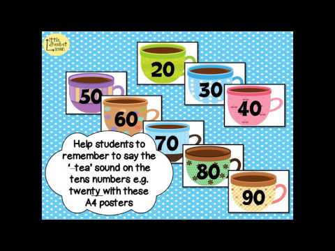 Interactive Display for Year 1 Number and Place Value