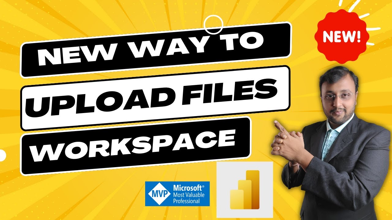 New way to Upload File from Power BI Workspace