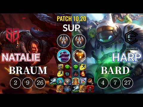 SB Natalie Braum vs ESC Harp Bard Sup - KR Patch 10.20