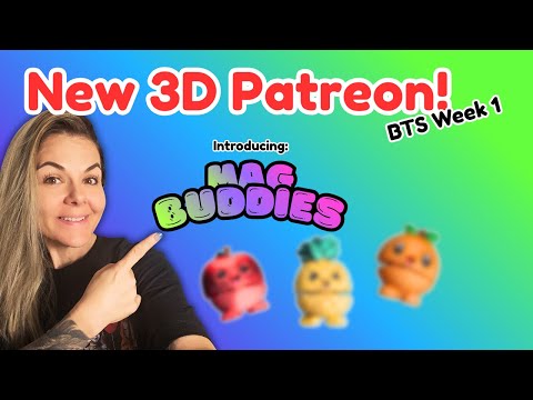 3D Patreon in the Making: Behind the Scenes (Week 1)