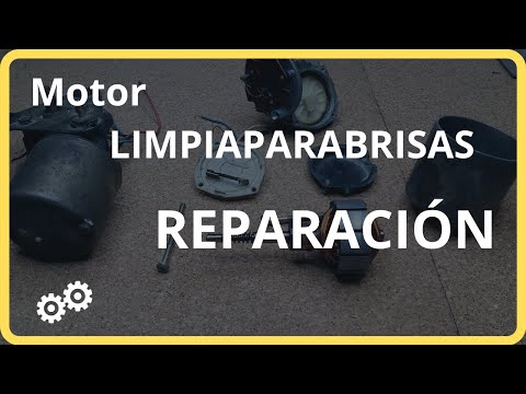 Motor limpiaparabrisas clásico: estructura, reparación y mantenimiento