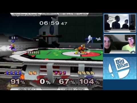 EGM Annual Big Blue: SSBM Doubles - Edgeluca & Anystic vs EGM Sam & EGM Lochlain