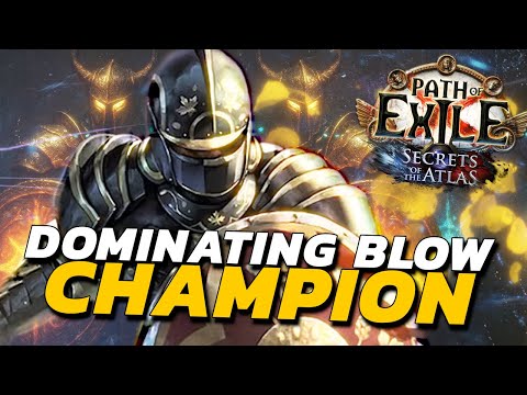 The COOLEST MINION BUILD I've EVER PLAYED! - Champion Summoner Dominating Blow PoE 3.26
