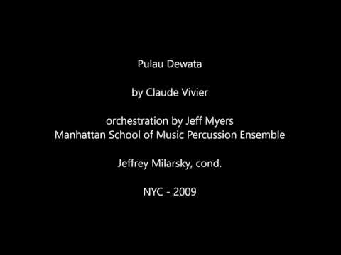 Pulau Dewata by Claude Vivier. Orchestrated by Jeff Myers