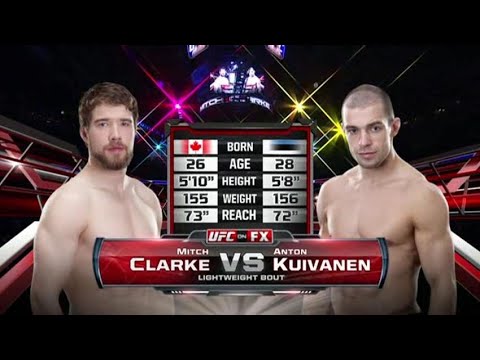 Mitch Clarke vs Anton Kuivanen full fight
