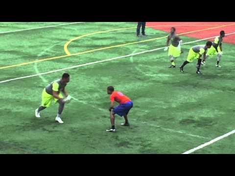 2015 Top Gun 7on7 tournament Dante Cleveland  Grabs the game-winning touchdown! Boom Nation!