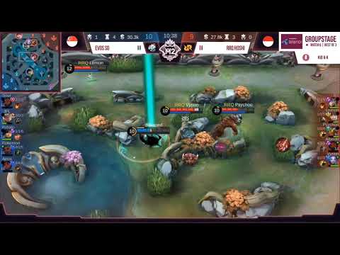 RRQ Vs EVOS [ Game 2 ] | M2 World Championship | RRQ Hoshi Vs EVOS SG | Mobile Legends Bank