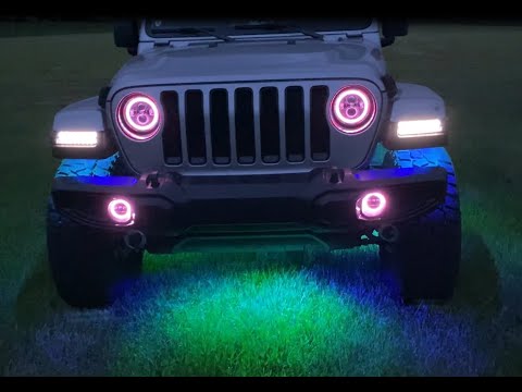 2021 Jeep Wrangler JL Quake LED Install - Part 1
