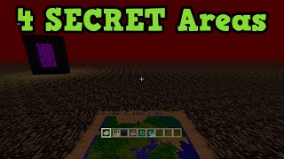 Minecraft Xbox 360 / PS3 - 4 Secret Areas