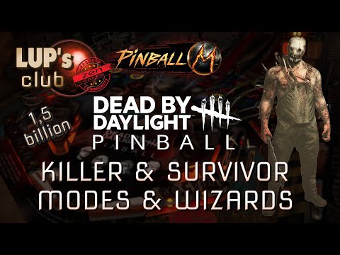 Pinball M ⚫ Dead By Daylight Pinball ► Killer & Survivor Modes & Wizards (1.5B)