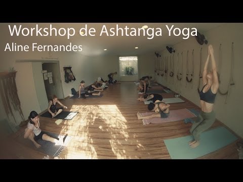 Workshop de Ashtanga Yoga Aline Fernandes Ar + Zen