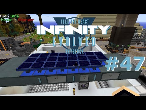 Solarpanel ohne Ende - Nachurlaubsupdate - Minecraft FTB Infinity Evolved Skyblock #47