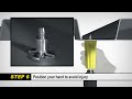 Sammy X Press Vertical Installation Into Metal Deck Using X Press It 2 0 Installation Tool
