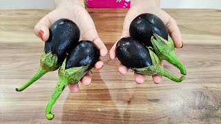 Tasty baby eggplant recipe ! Don