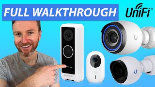 UniFi Protect Camera Setup: No battery charging, no subscriptions