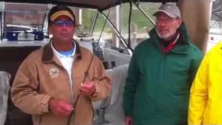 preview picture of video 'Captain Jim Explains Jigging Walleyes On Lake of the Woods'