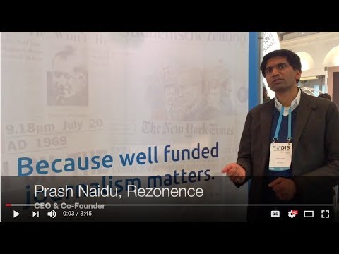Prash Naidu, Rezonence CEO and co-founder - YouTube