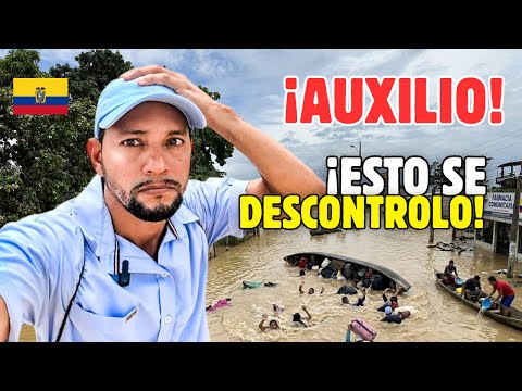 Emergencia 🆘 en Los Ríos! 🇪🇨 Así se ve la inundación desde adentro