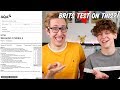 American Reacts To WEIRD British GCSE Exams Evan Edinger Noahfinnce