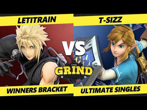 The Grind 186 - LetItRain (Cloud) Vs. T-Sizz (Link) Smash Ultimate - SSBU