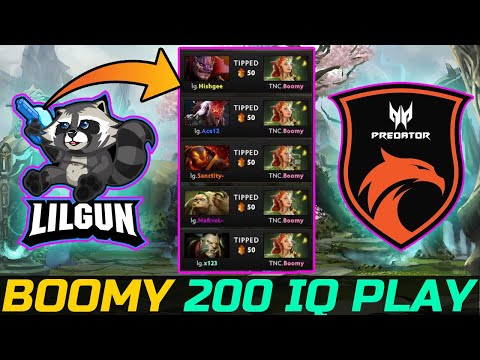 BOOMY 200 IQ PLAY VS LILGUN - TNC VS LILGUN DPC SEA SEASON 2