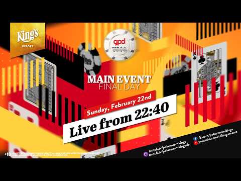 👑 Final Day of €250 $ZTO$ MILLION$ NLH Main Event from King's Resort! - 🎙Table sound only
