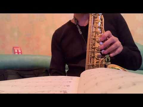 Basie's Blues practice1 「easy jazz conception」Jim Snidero