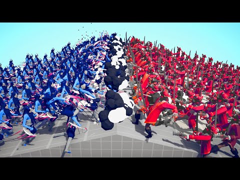 100x EVIL ARMY 💀 vs 🏴‍☠️ 100x PIRATE ARMY / Totally Accurate Battle Simulator ( TABS )