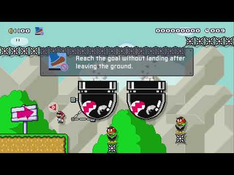 1-2 Watch Out! [10s] by ☆ 𝛾σѕн⍳ ★ - Super Mario Maker 2 - No Commentary 1bw