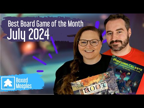 Best Board Game of the Month - July 2024 Pandora Celeste & Root Reviewed