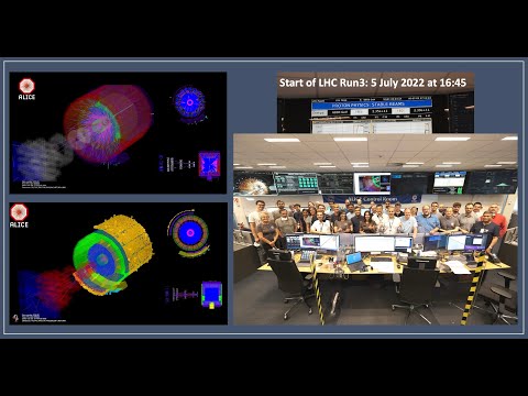 Start of CERN LHC Run3 on 5 July 2022: ALICE recording the first collision!