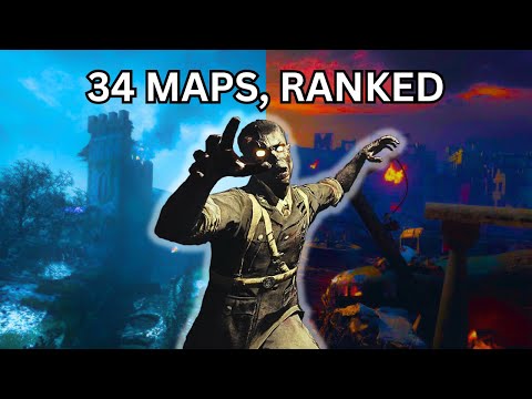 Every Zombies Map Ever, Ranked (TREYARCH ONLY)