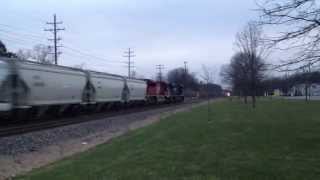 preview picture of video 'UP MKT Heritage 1988 on NS 31E by Olmsted Falls, Ohio'