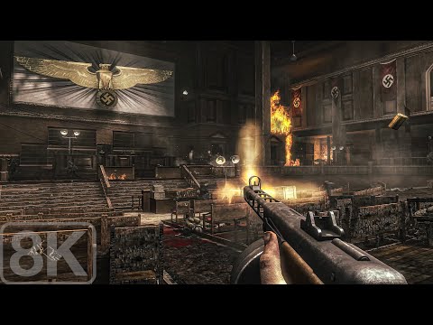 The Reichstag 1945 - Call of Duty World at War (Ending) 8K