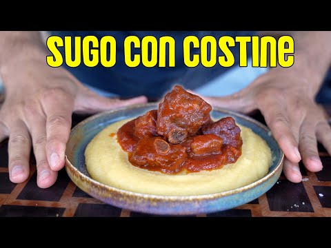 Il SUGO DEFINITIVO con le COSTINE di MAIALE - ricetta passo passo per il pranzo della domenica 🍖