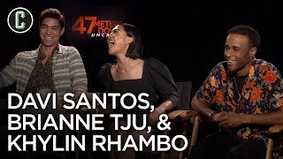 47 Meters Down Uncaged: Brianne Tju, Davi Santos & Khylin Rhambo Interview video