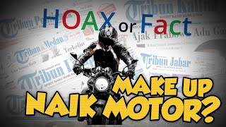 Hoax or Fact: Pria Berdandan di Atas Motor?