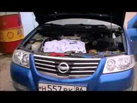 Чистка дроссельной заслонки Nissan Almera Classic