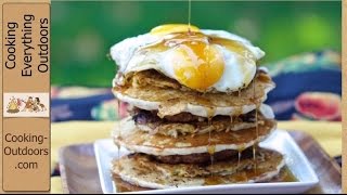 Island Grillstone Stacker Breakfast - It is HUGE!